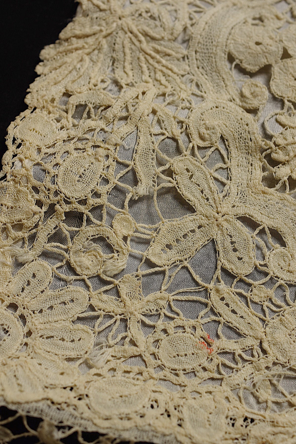 アンティークレース dentelle ancienne パーツ2つ 6
