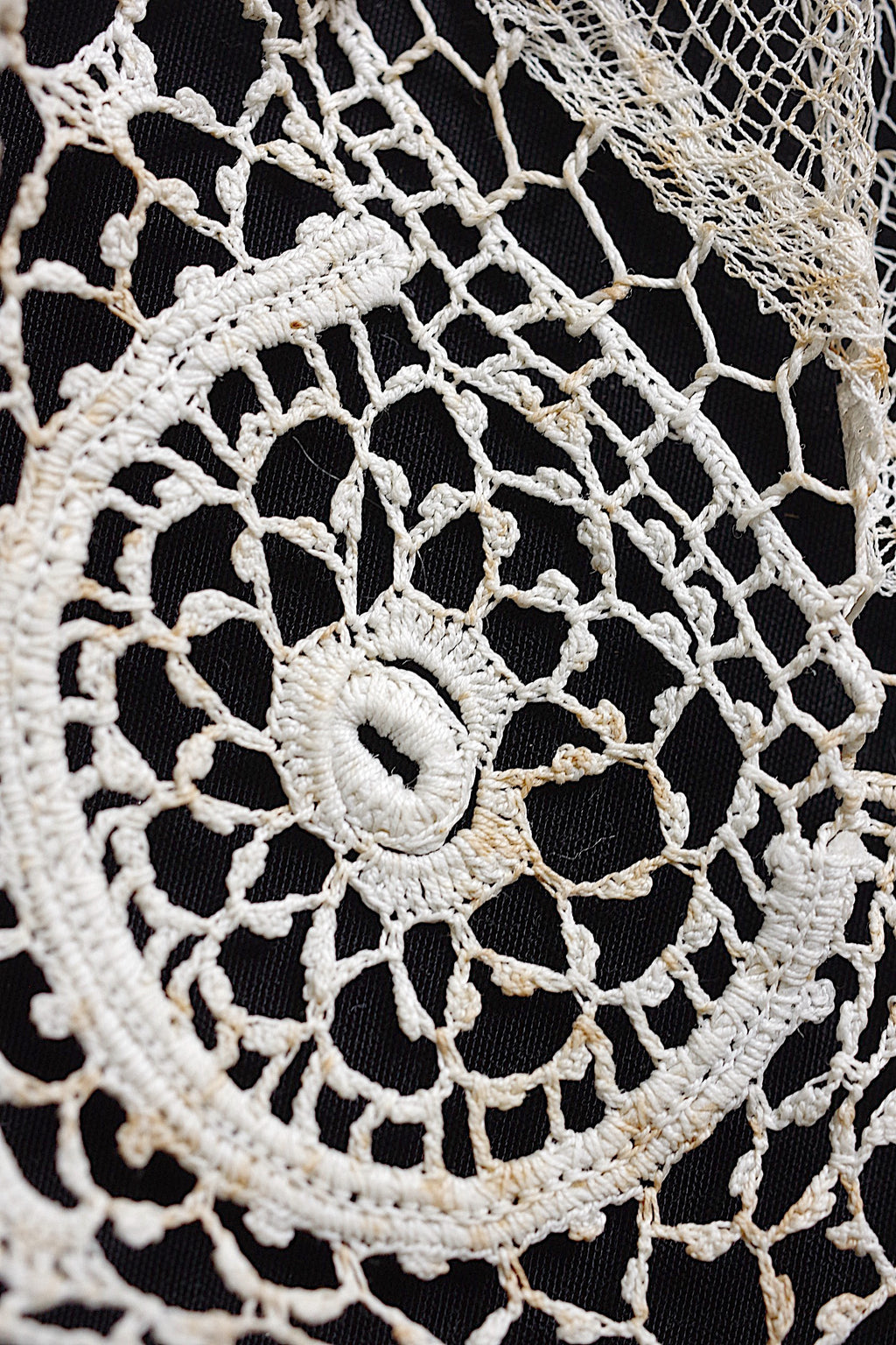 アンティークレース dentelle ancienne ジャボ2つ 6