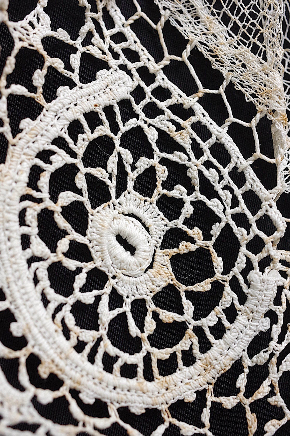 アンティークレース dentelle ancienne ジャボ2つ 6