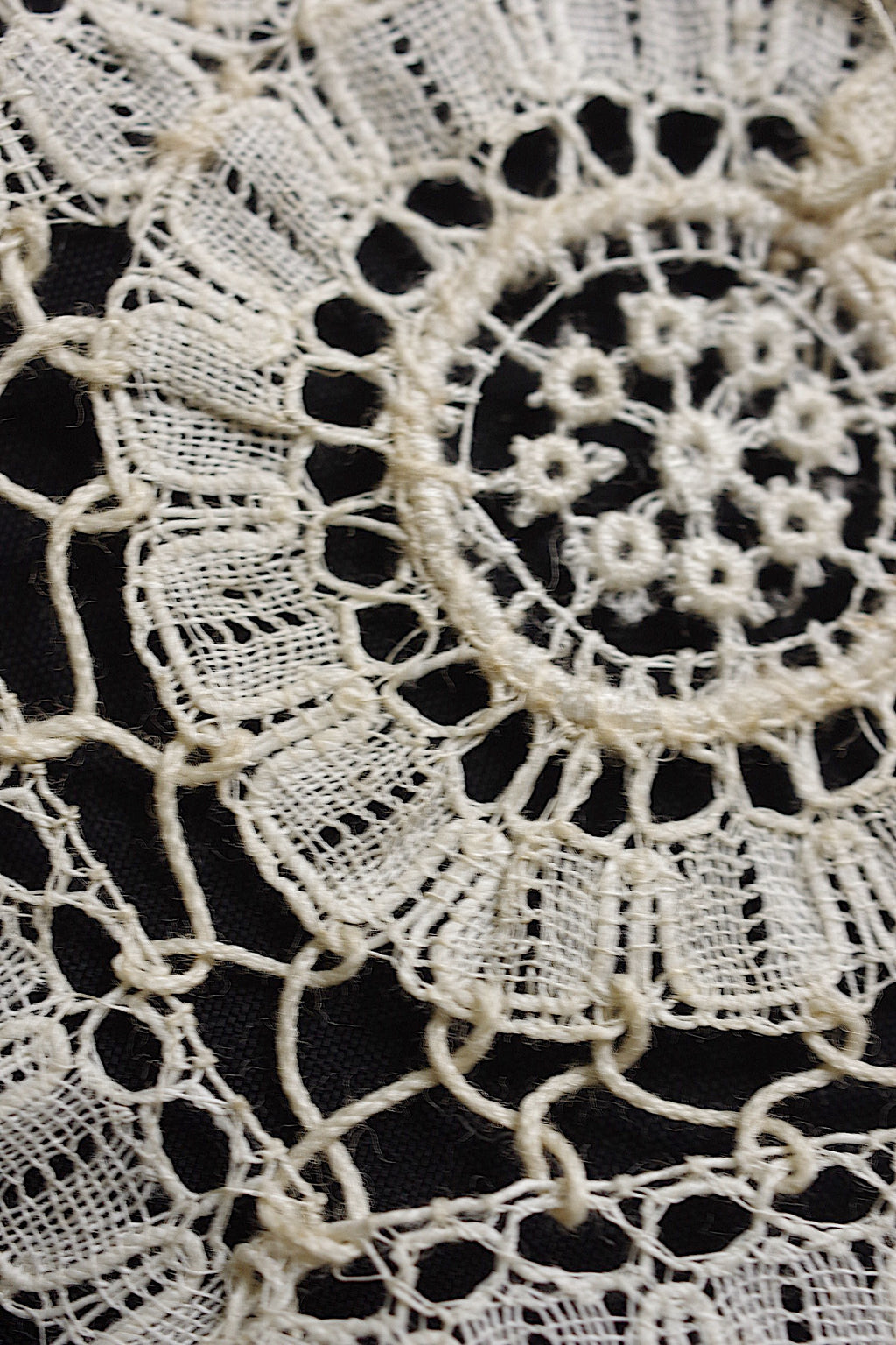アンティークレース dentelle ancienne ジャボ2つ 7