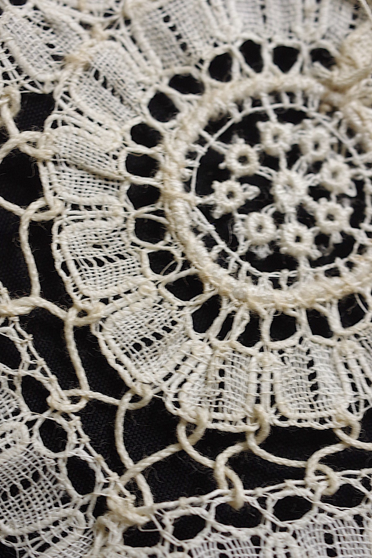 アンティークレース dentelle ancienne ジャボ2つ 7