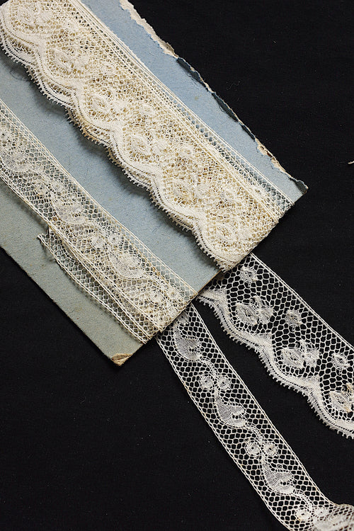 アンティークレース dentelle ancienne 215cm 82cm