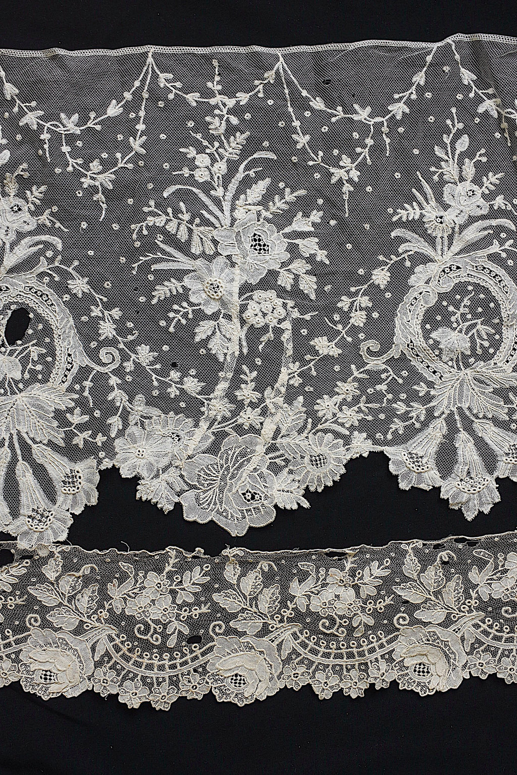 アンティークレース dentelle ancienne ブリュクセルレース ハギレ