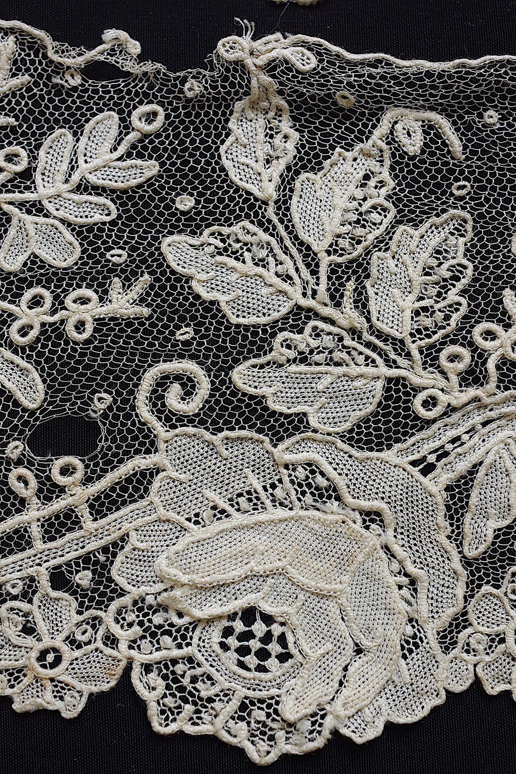 アンティークレース dentelle ancienne ブリュクセルレース ハギレ 10