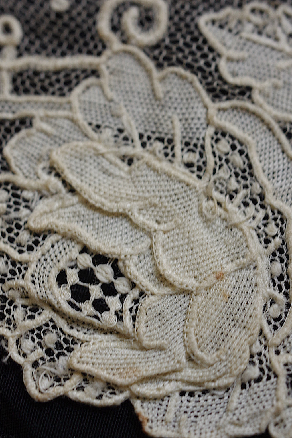 アンティークレース dentelle ancienne ブリュクセルレース ハギレ 12