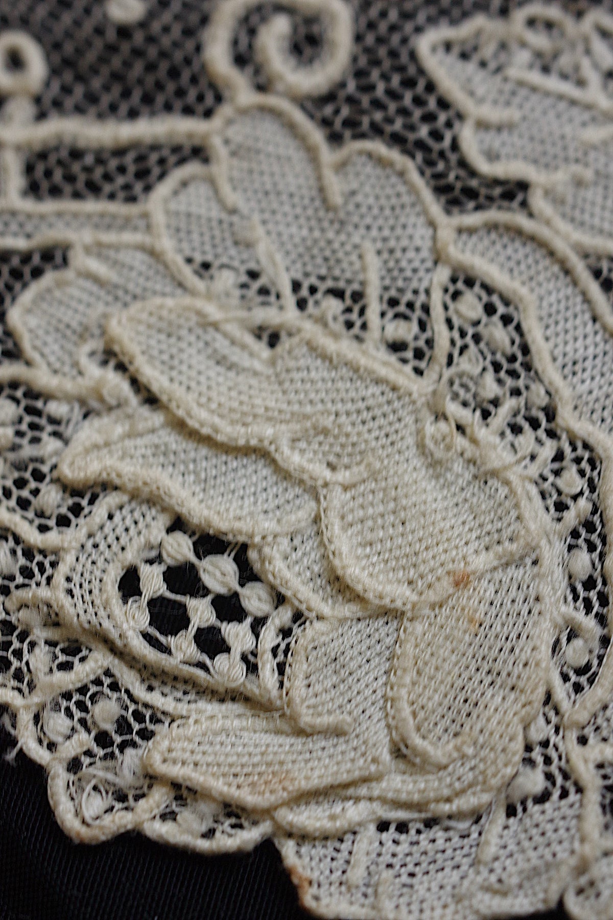 アンティークレース dentelle ancienne ブリュクセルレース ハギレ 12