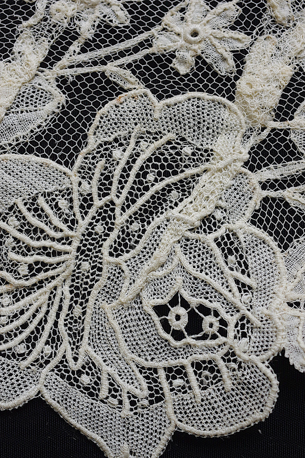 アンティークレース dentelle ancienne ブリュクセルレース ハギレ 4