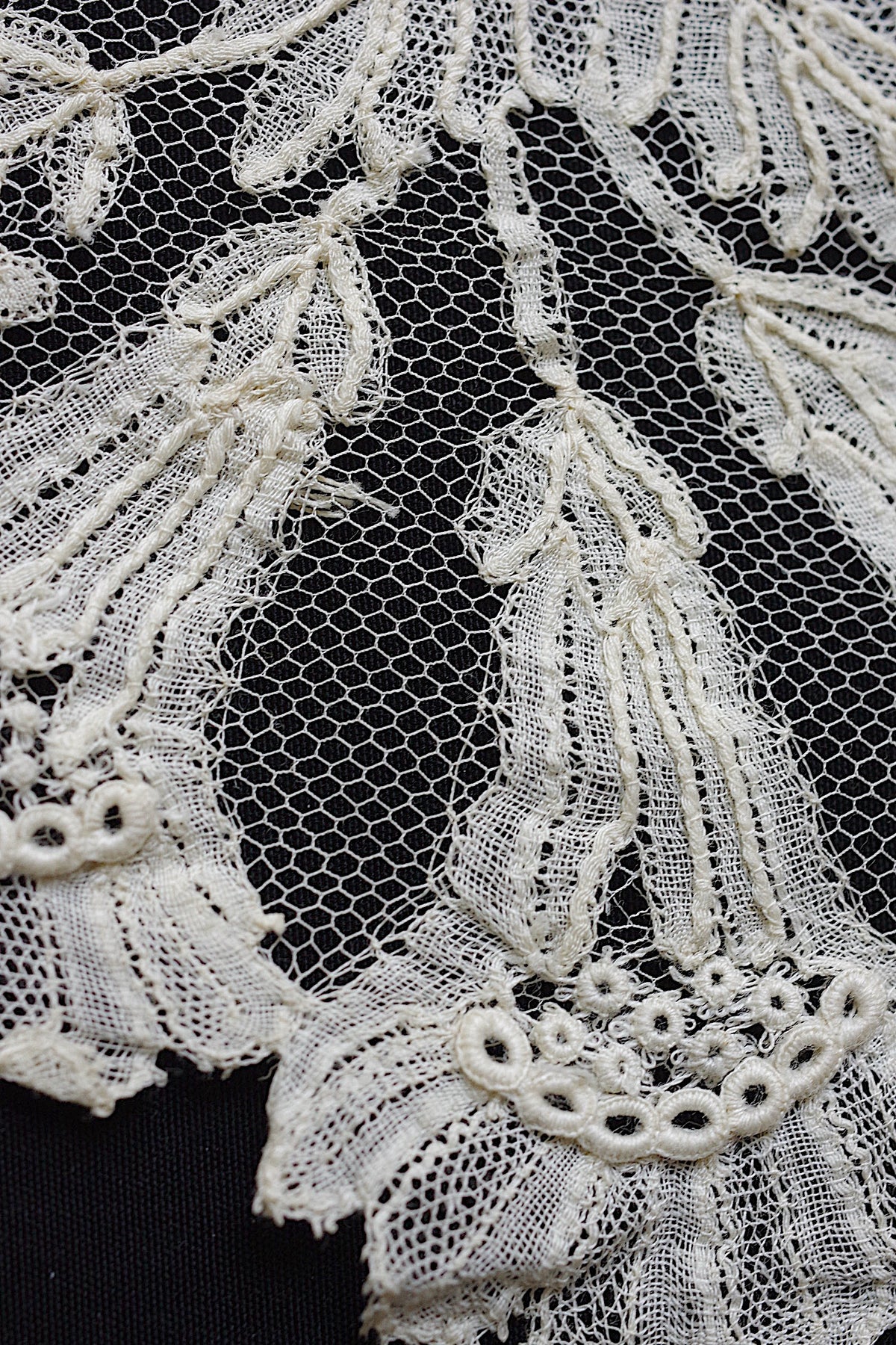 アンティークレース dentelle ancienne ブリュクセルレース ハギレ 5