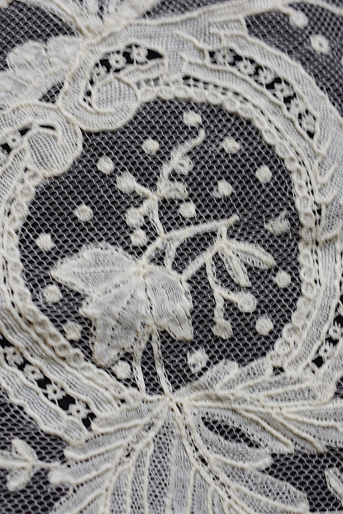 アンティークレース dentelle ancienne ブリュクセルレース ハギレ 6