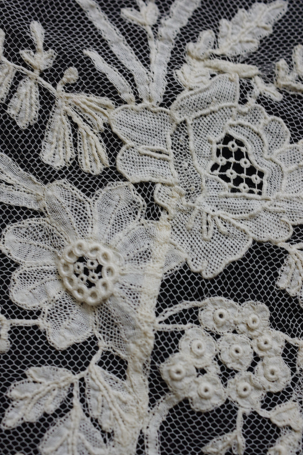 アンティークレース dentelle ancienne ブリュクセルレース ハギレ 7