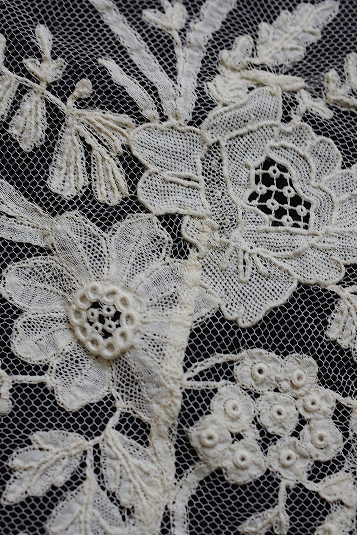 アンティークレース dentelle ancienne ブリュクセルレース ハギレ 7