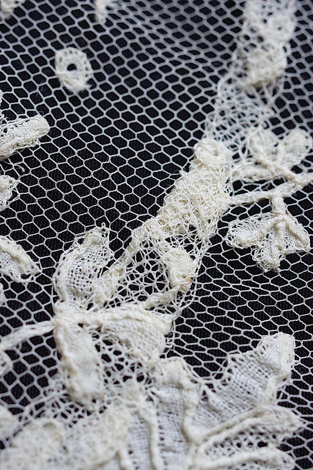 アンティークレース dentelle ancienne ブリュクセルレース ハギレ 8