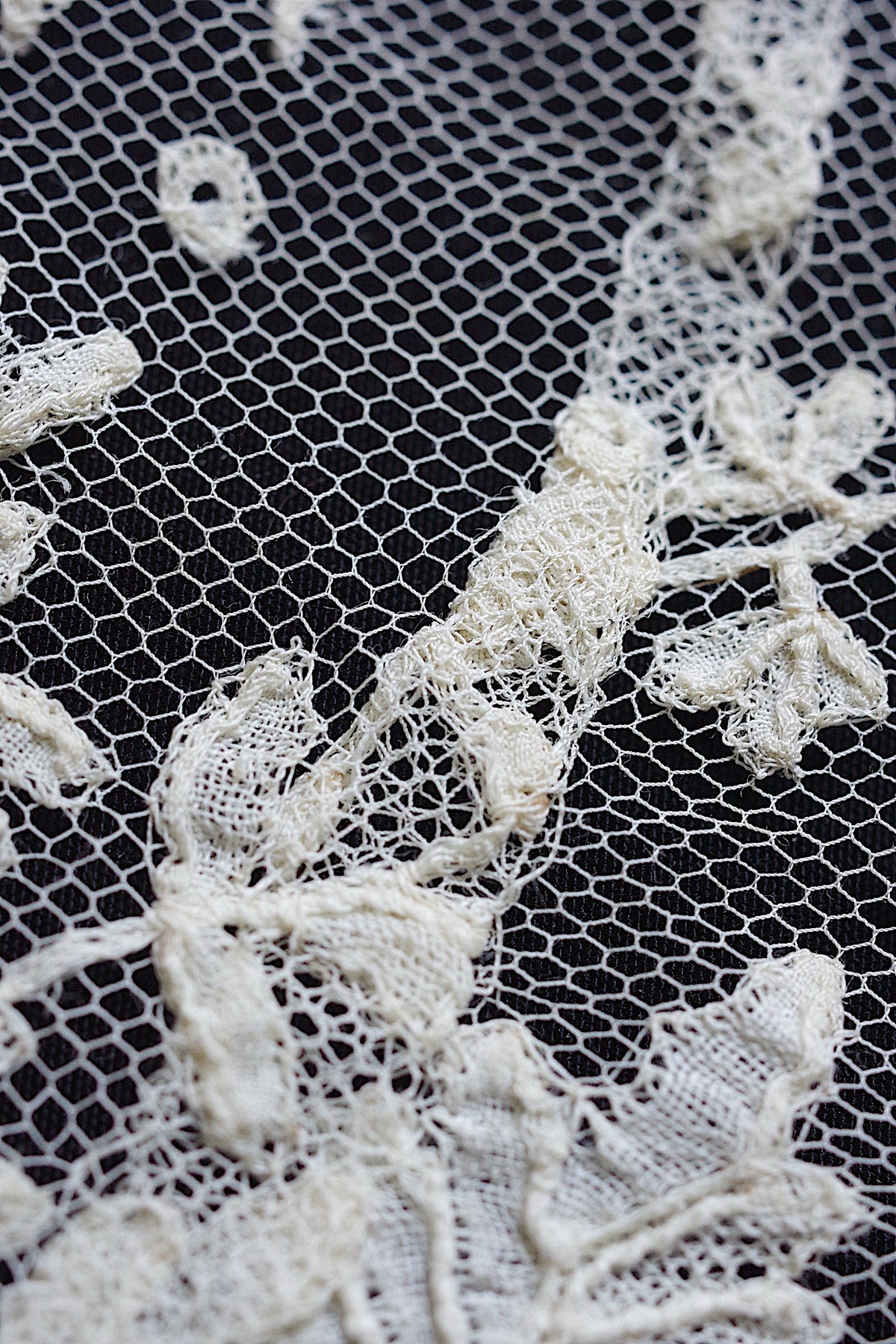 アンティークレース dentelle ancienne ブリュクセルレース ハギレ 8