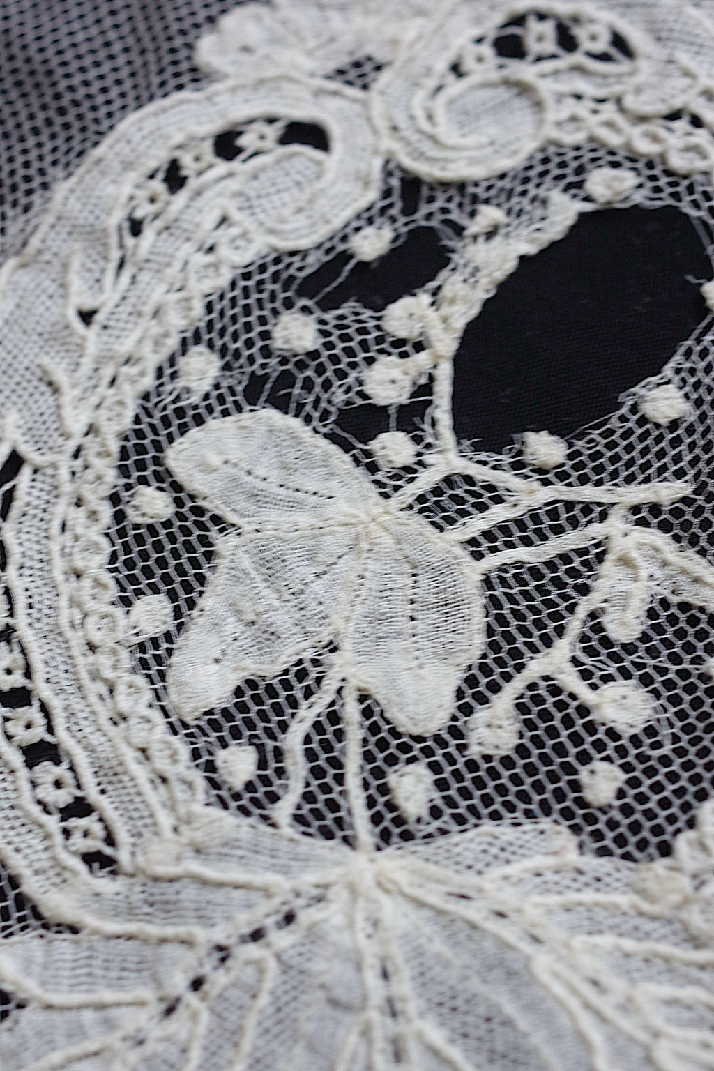 アンティークレース dentelle ancienne ブリュクセルレース ハギレ 9