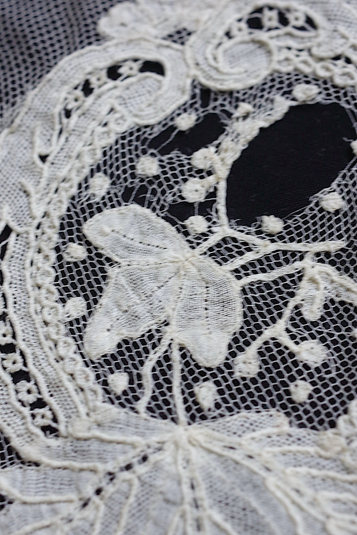 アンティークレース dentelle ancienne ブリュクセルレース ハギレ 9