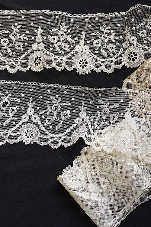 アンティークレース dentelle ancienne アプリカッションアングレテール