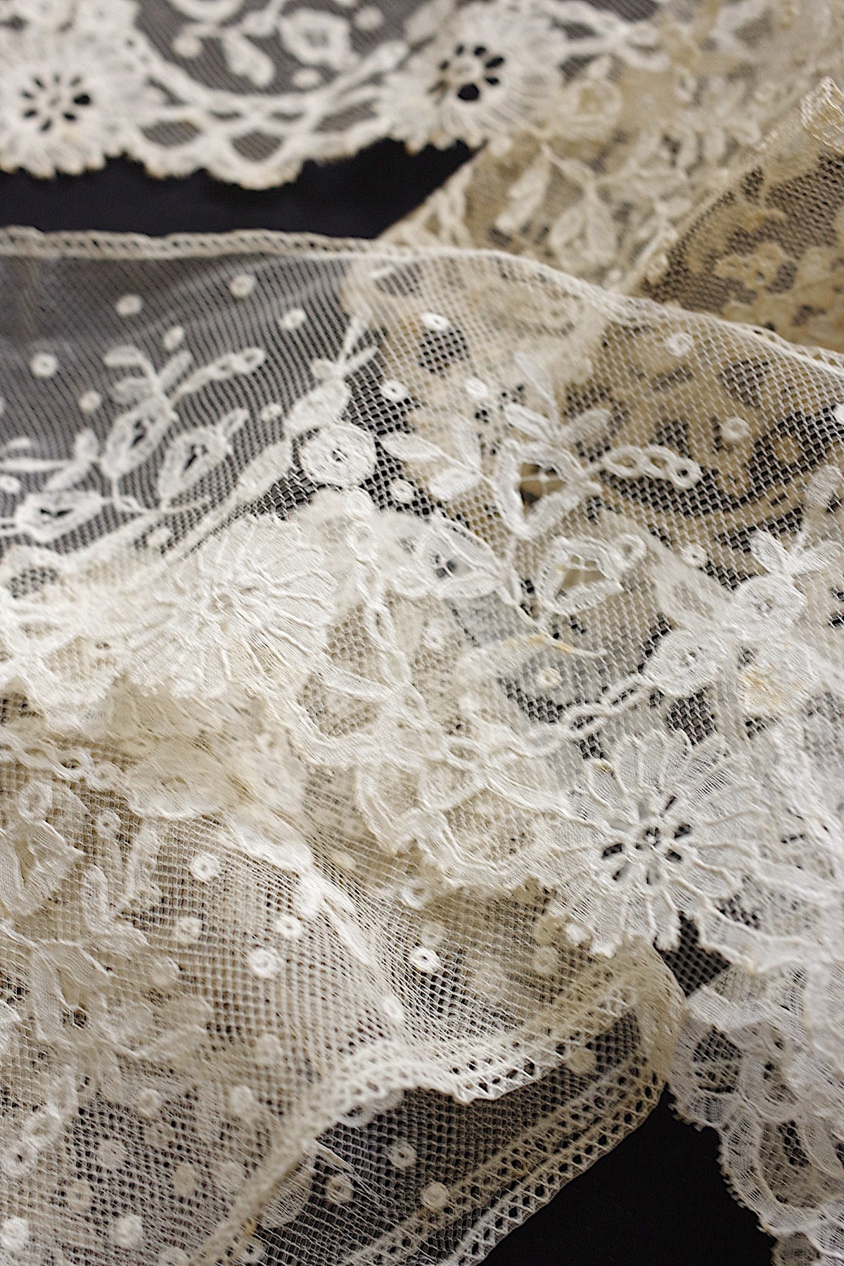 アンティークレース dentelle ancienne アプリカッションアングレテール 7