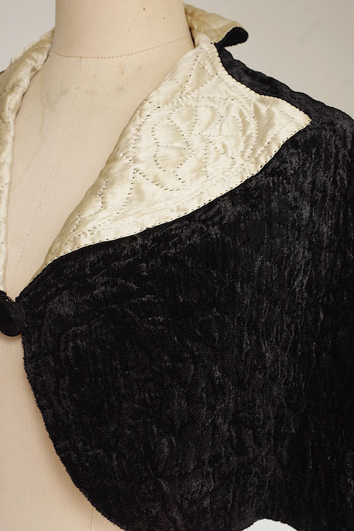 アンティークケープ vêtement ancien cape 2