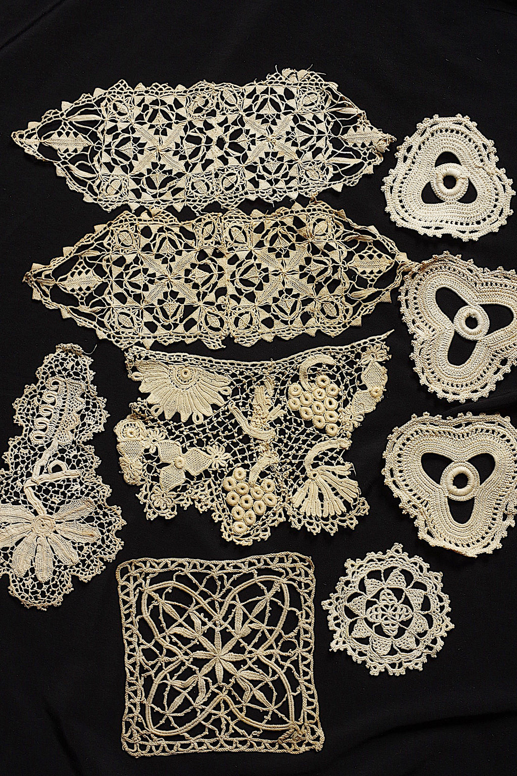 アンティークレース dentelle ancienne モチーフ lots1