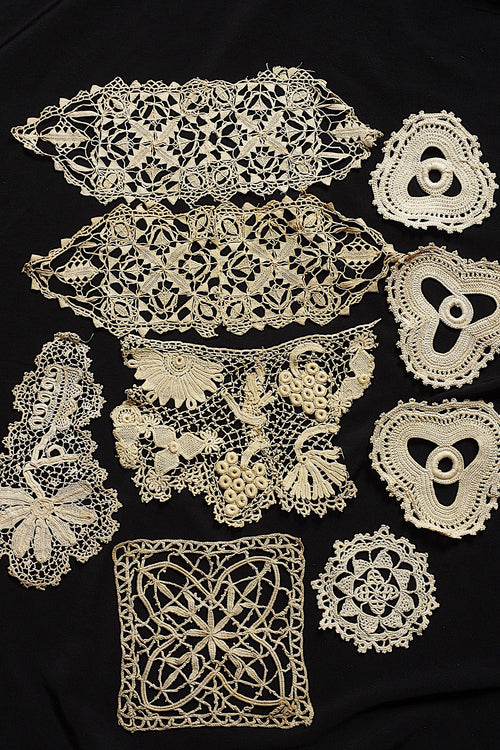 アンティークレース dentelle ancienne モチーフ lots1