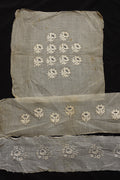 アンティークレース dentelle ancienne モチーフ 刺繍 ハギレ