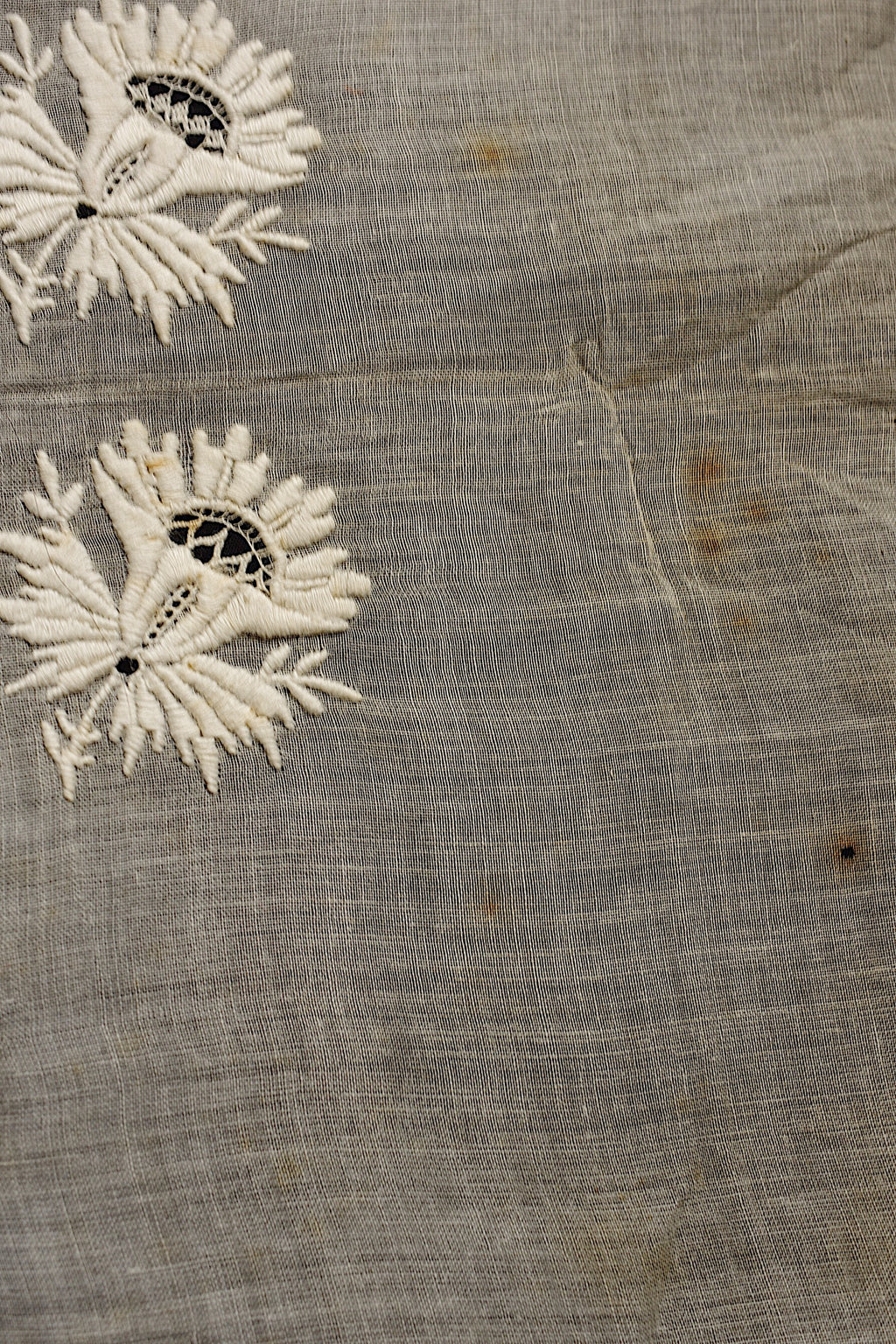 アンティークレース dentelle ancienne モチーフ 刺繍 ハギレ 3