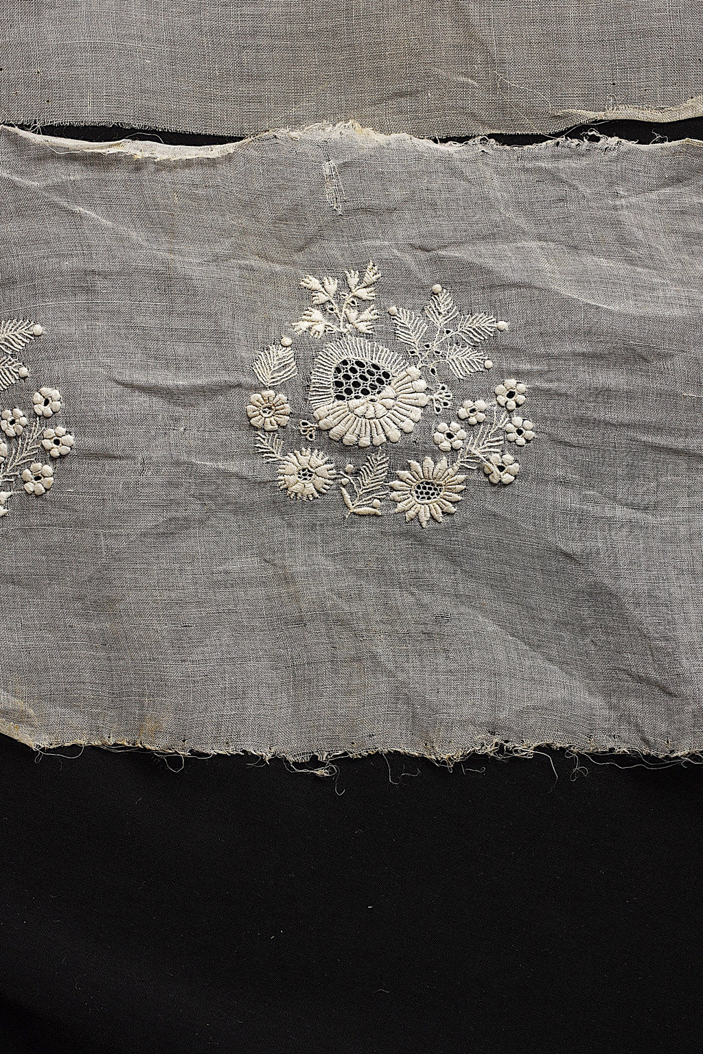 アンティークレース dentelle ancienne モチーフ 刺繍 ハギレ 7