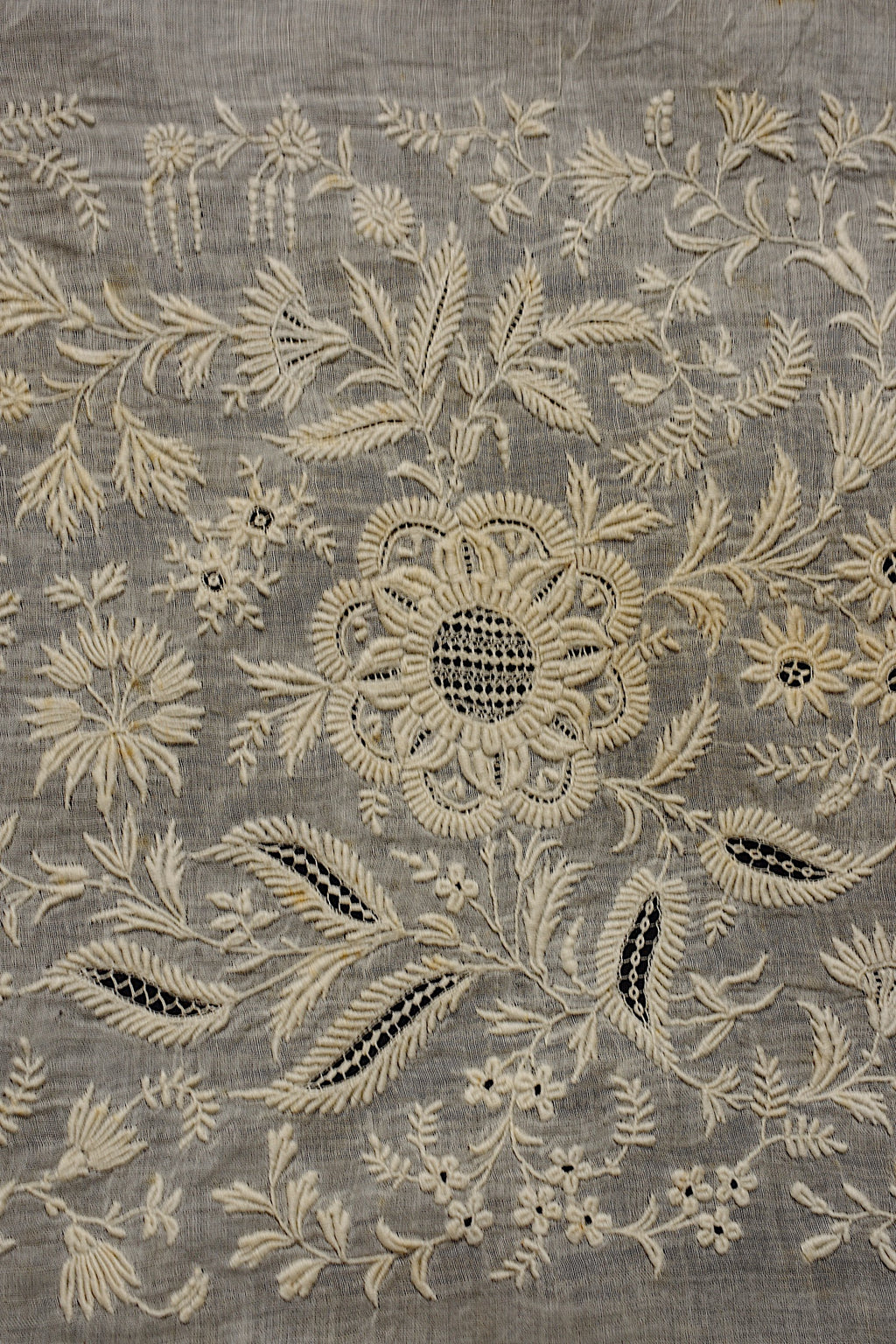アンティークレース dentelle ancienne モチーフ 刺繍 ハギレ2 2