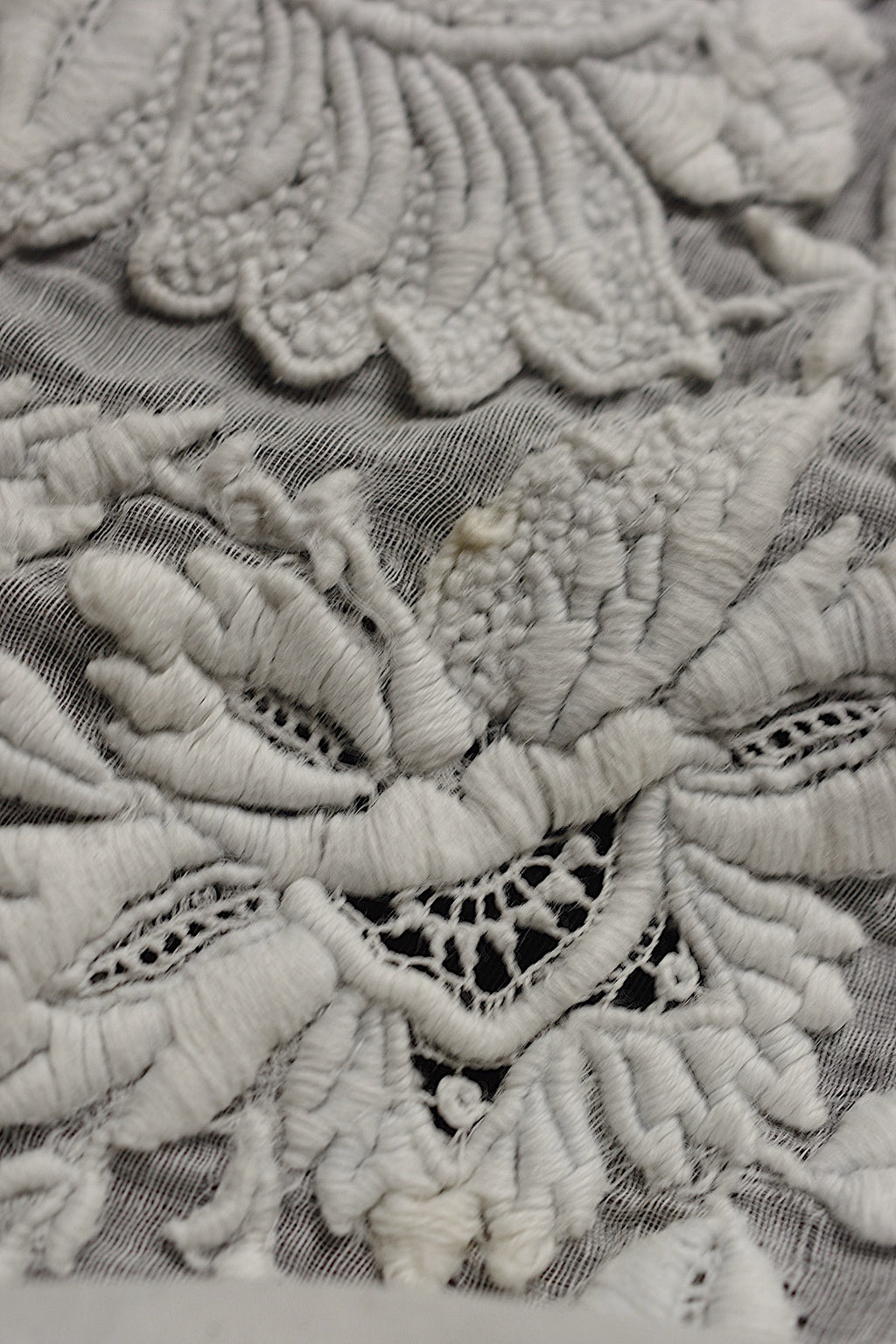 アンティークレース dentelle ancienne モチーフ 刺繍 ハギレ2 9