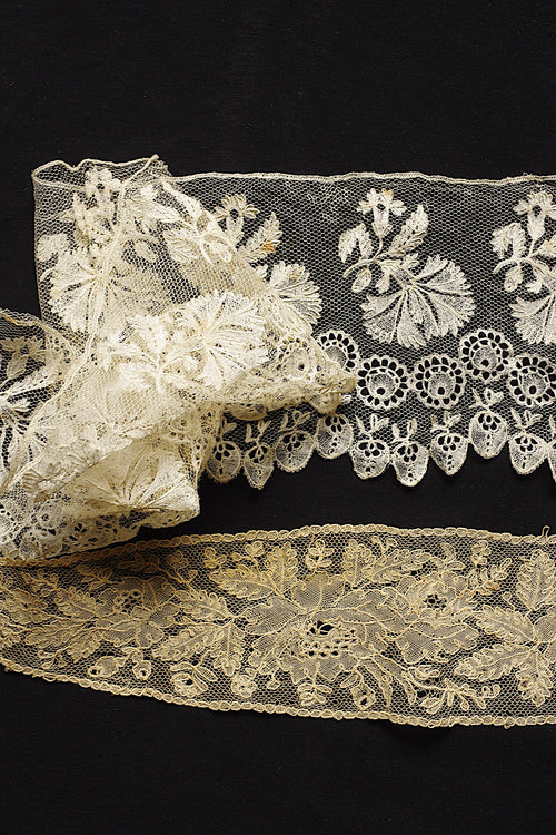 アンティークレース dentelle ancienne 70cm 40cm
