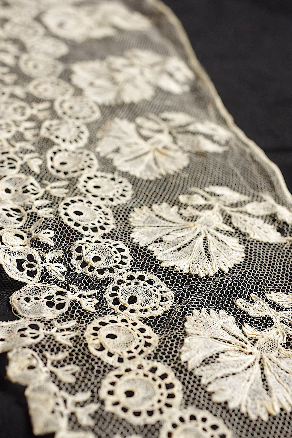 アンティークレース dentelle ancienne 70cm 40cm 4