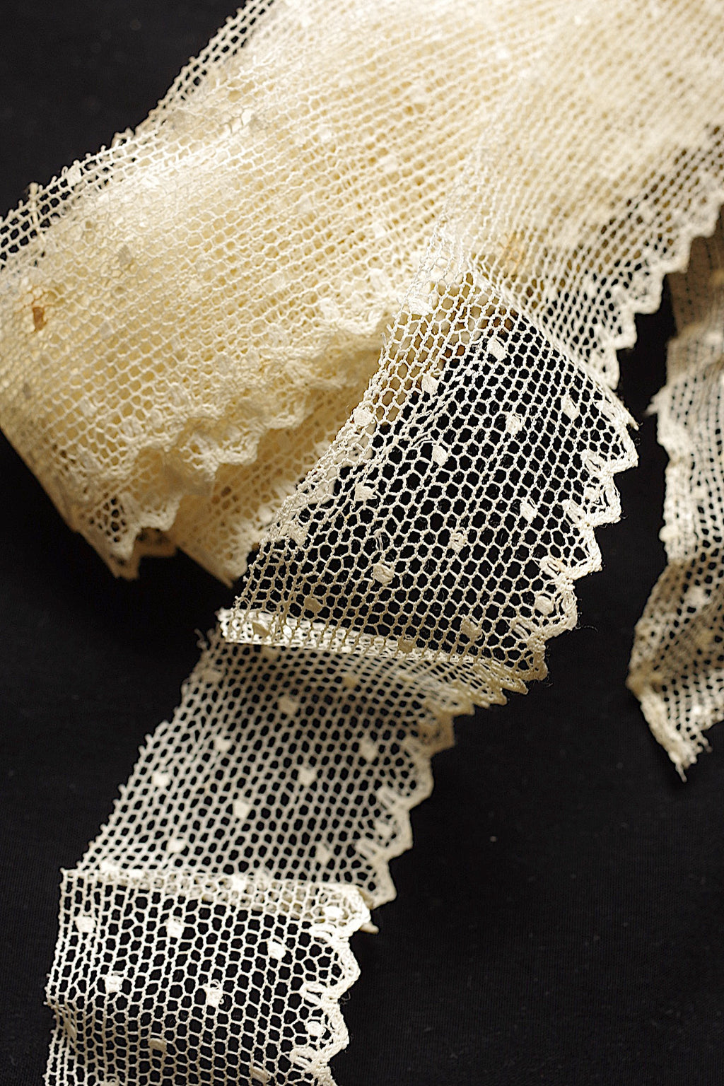 アンティークレース dentelle ancienne チュールテープlot 4