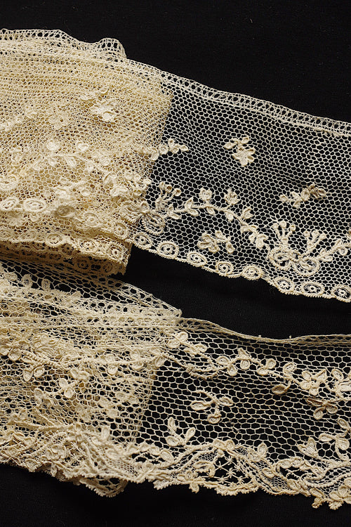 アンティークレース dentelle ancienne アランソン120cm 40cm