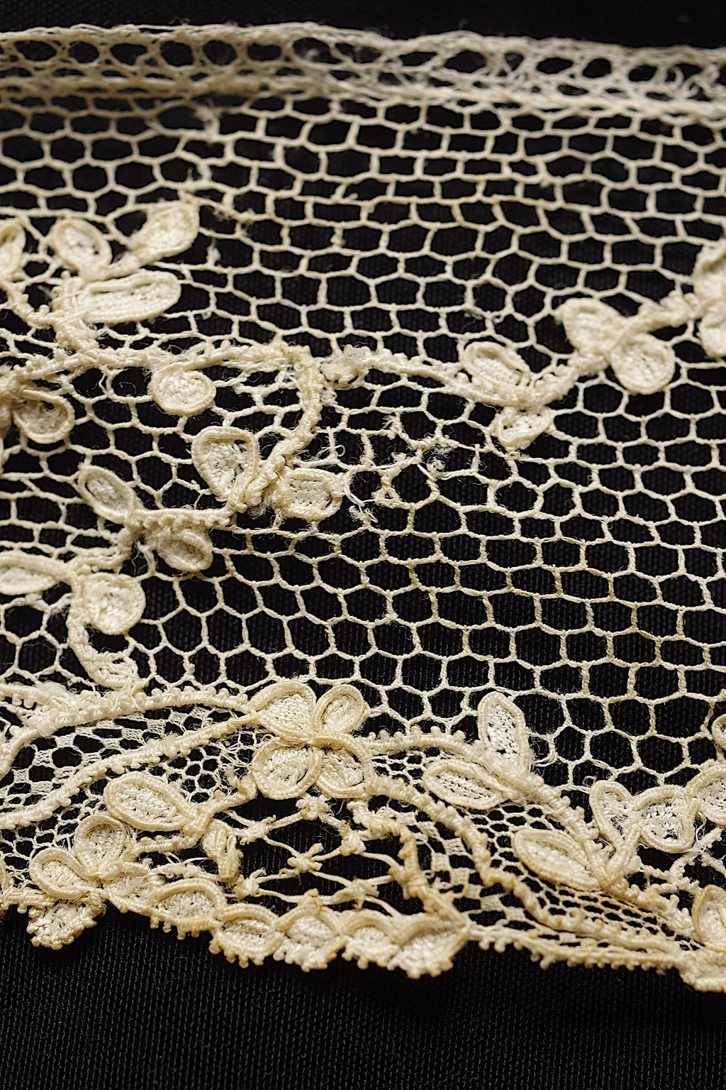 アンティークレース dentelle ancienne アランソン120cm 40cm 5