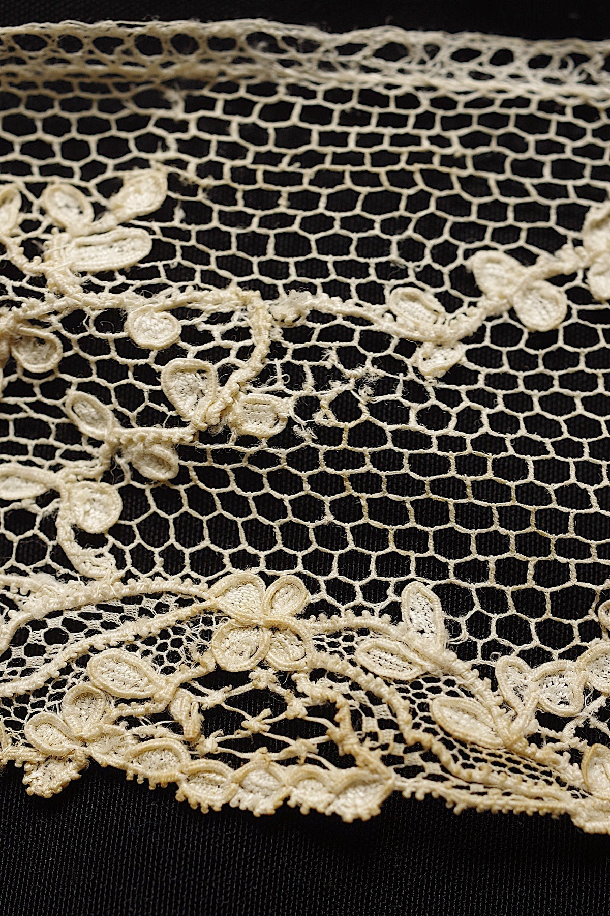 アンティークレース dentelle ancienne アランソン120cm 40cm 5