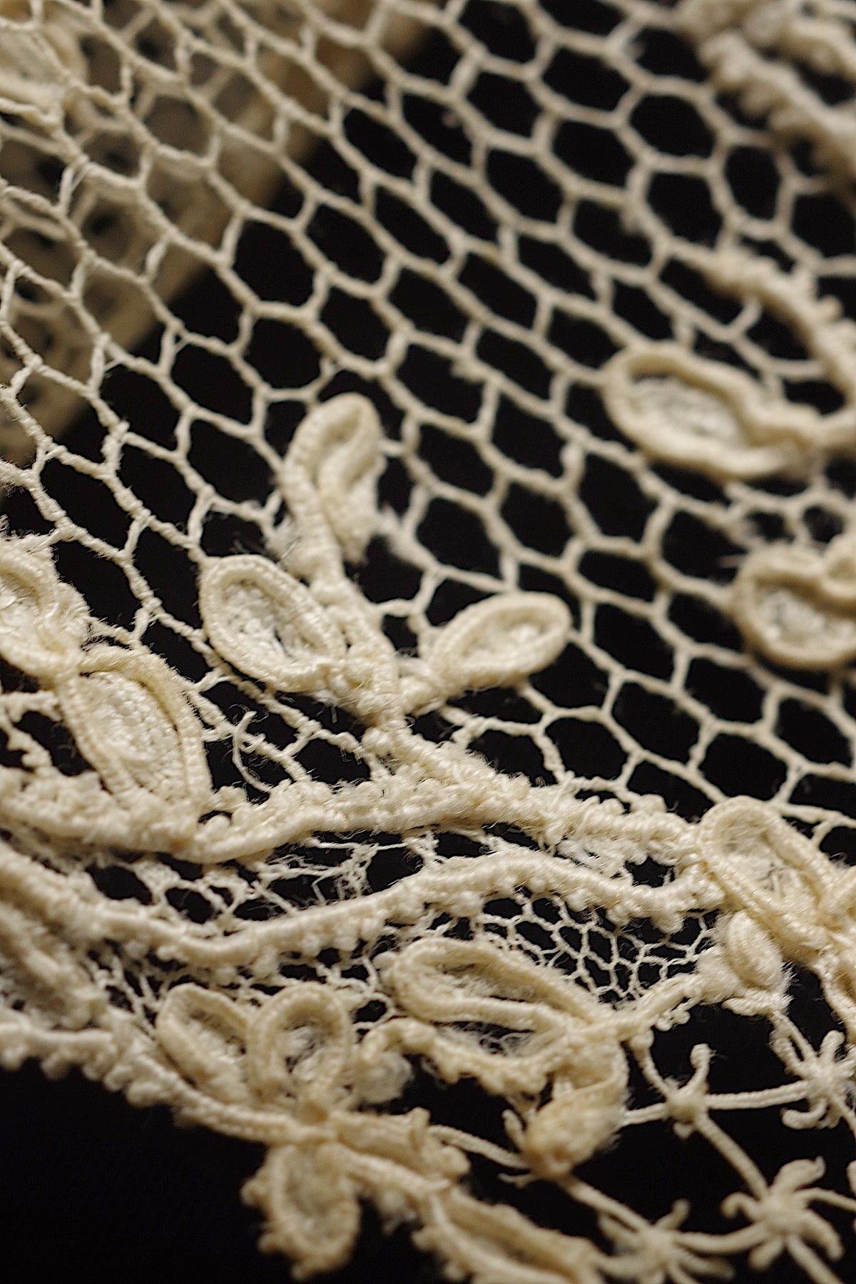 アンティークレース dentelle ancienne アランソン120cm 40cm 7