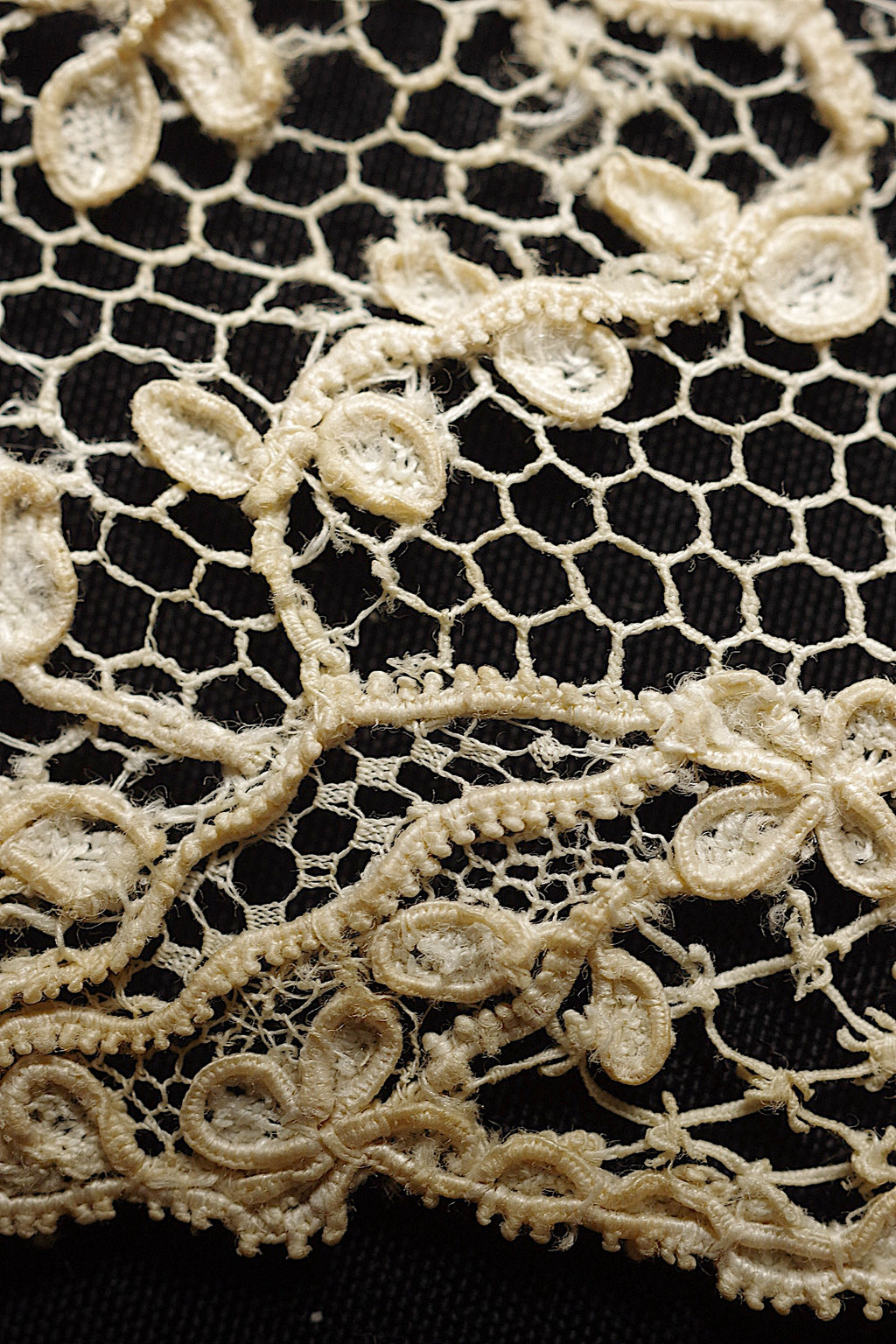 アンティークレース dentelle ancienne アランソン125cm 60cm 4