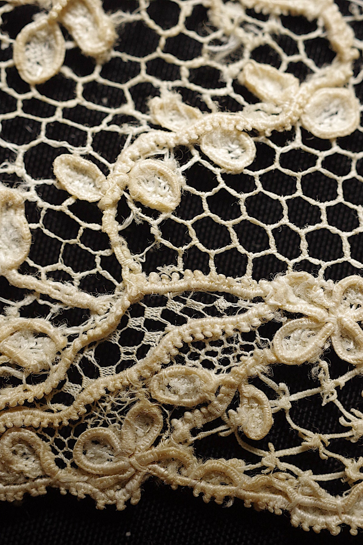 アンティークレース dentelle ancienne アランソン125cm 60cm 4