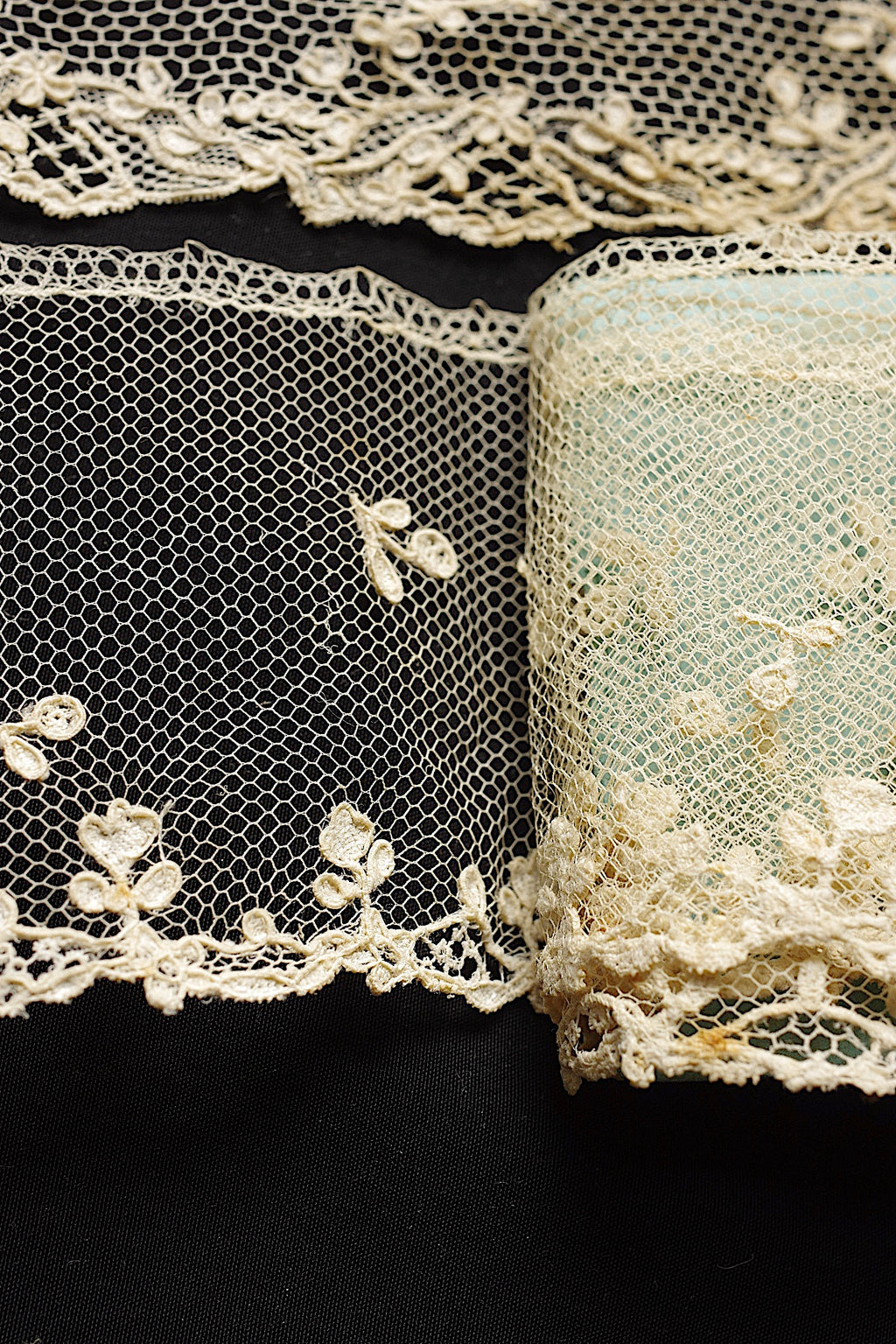 アンティークレース dentelle ancienne アランソン125cm 60cm 5