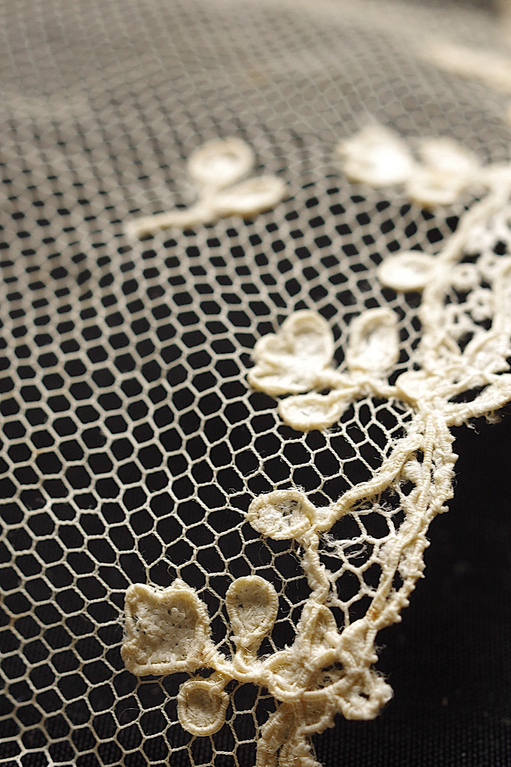アンティークレース dentelle ancienne アランソン125cm 60cm 7