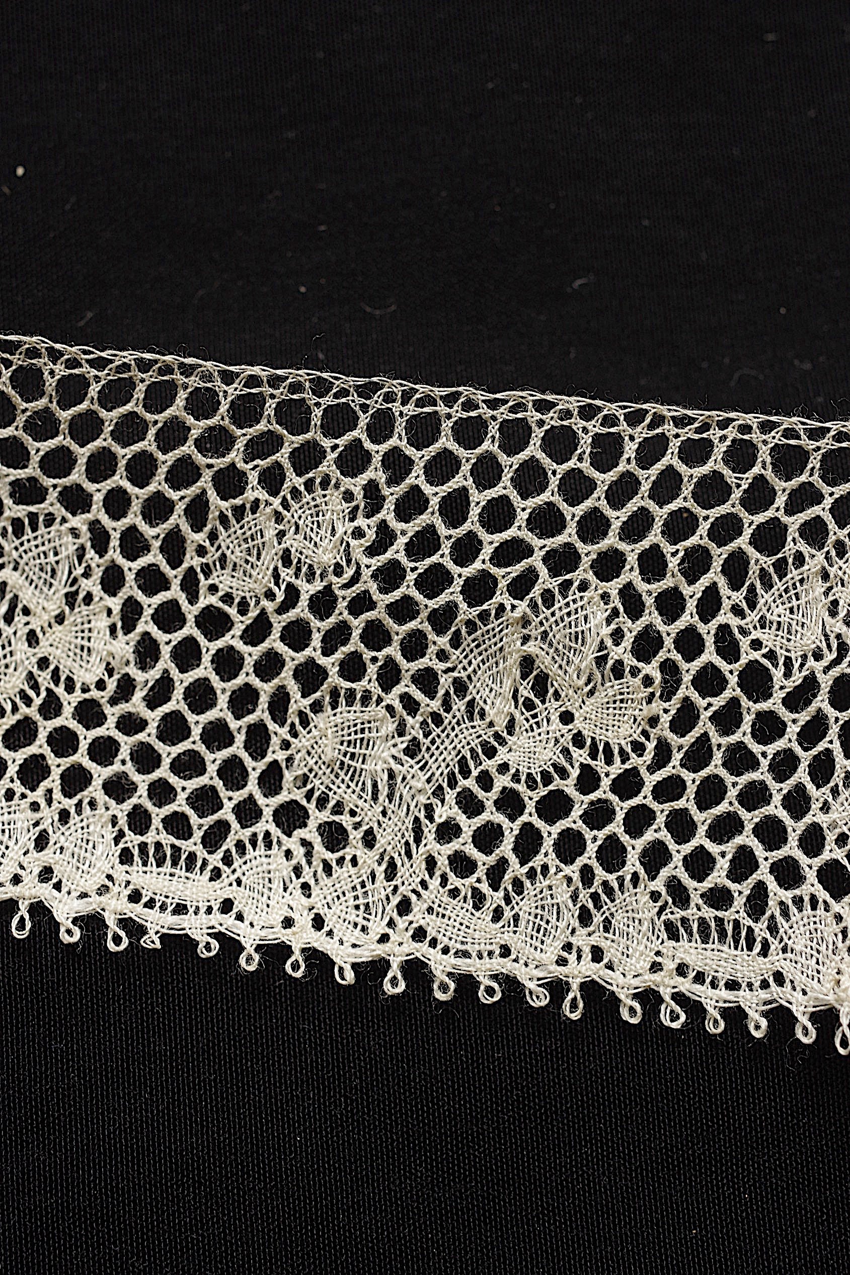 値下げ‼️希少‼️レア‼️アンティーク　レース アンティークレース dentelle ancienne 510cm .FR a l'epoque