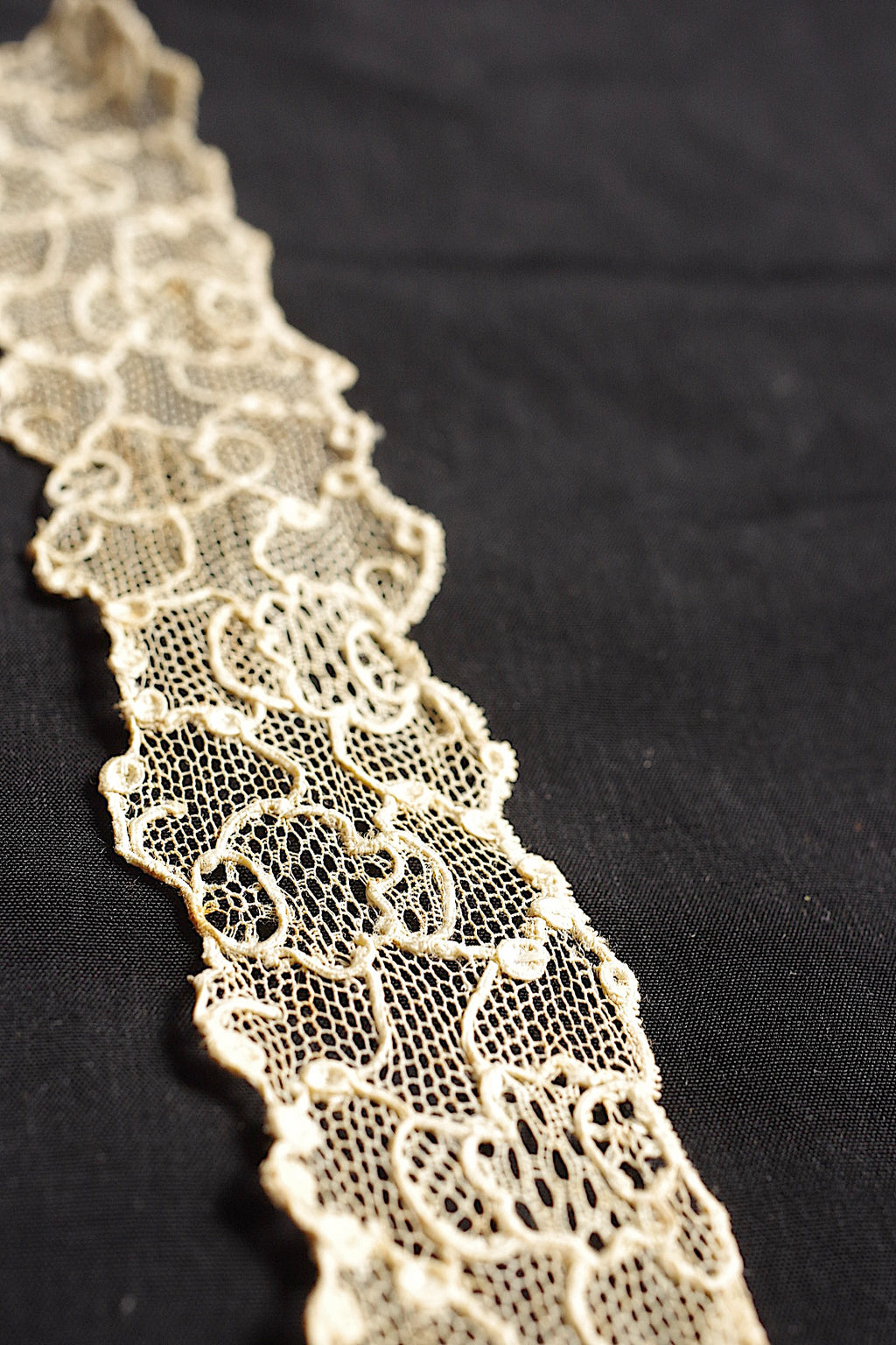 アンティークレース dentelle ancienne アランソン26cm 93cm 3