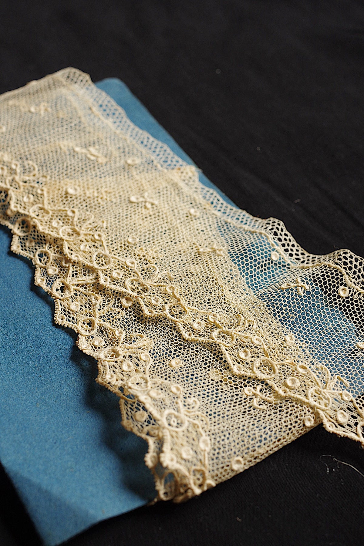 アンティークレース dentelle ancienne アランソン26cm 93cm 7