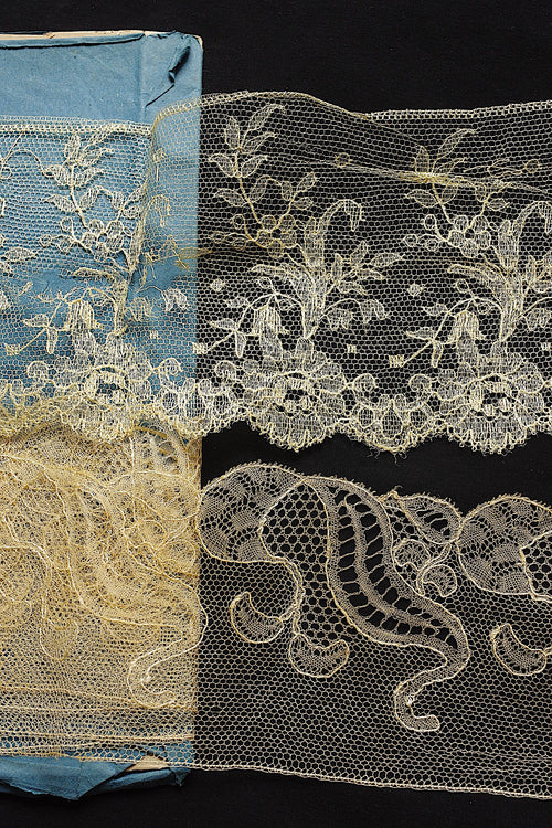 アンティークレース dentelle ancienne 176cm 48cm