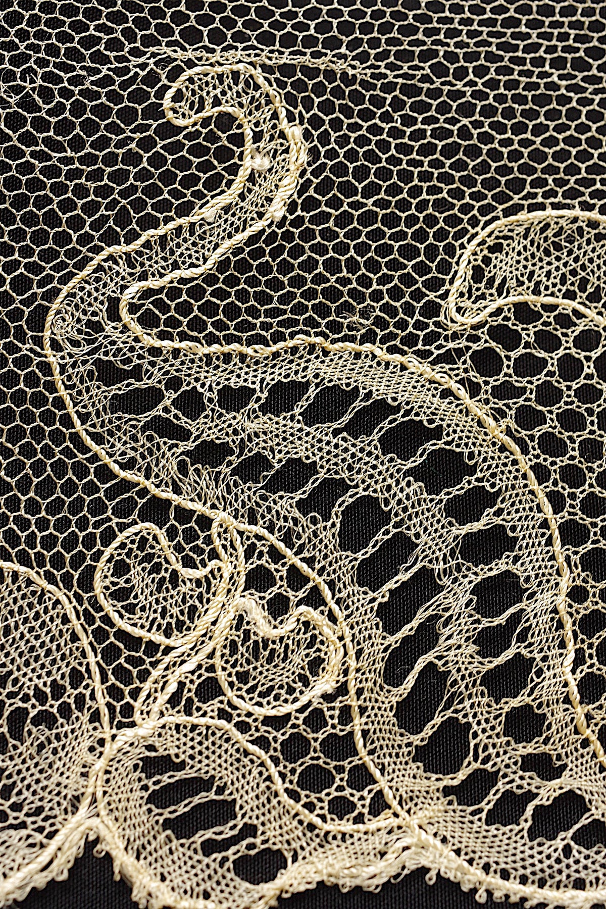 アンティークレース dentelle ancienne 176cm 48cm 6