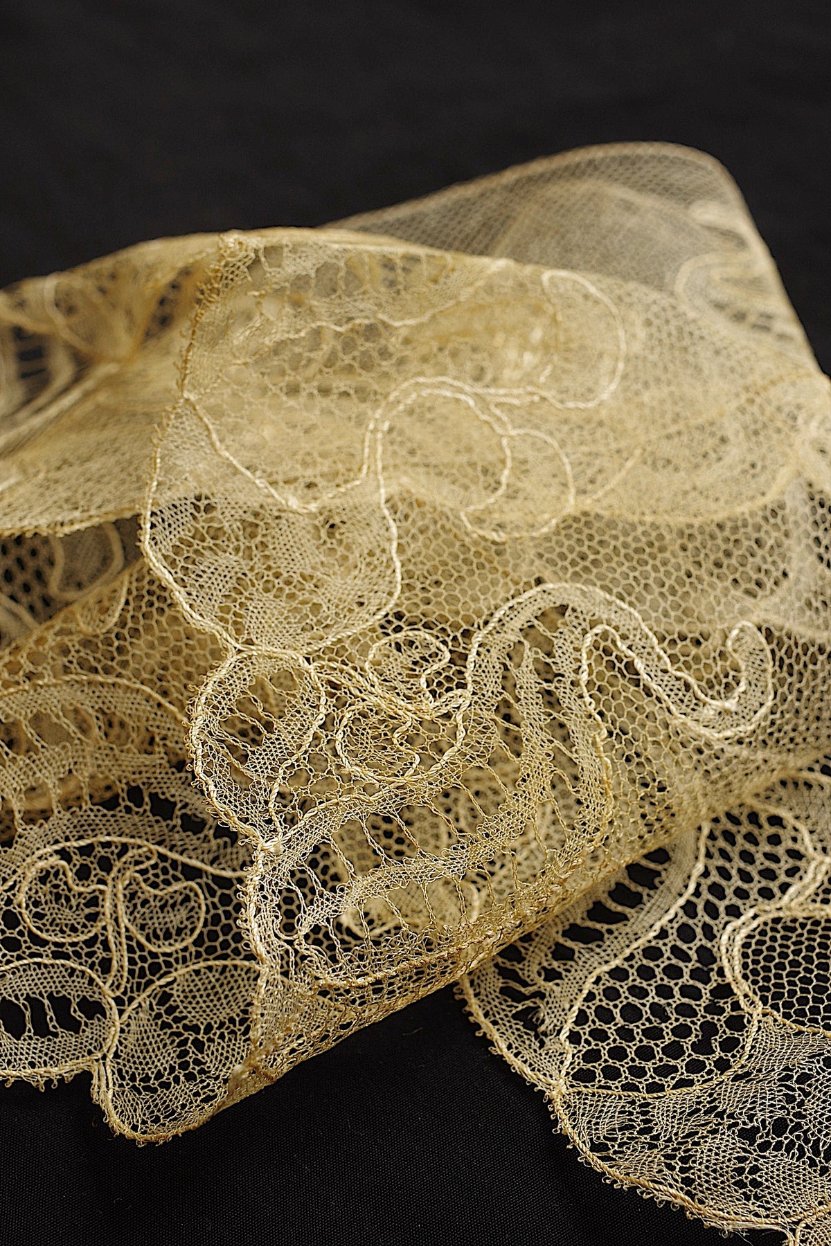 アンティークレース dentelle ancienne 176cm 48cm 8