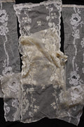 アンティークカーテン linge de maison ancienne