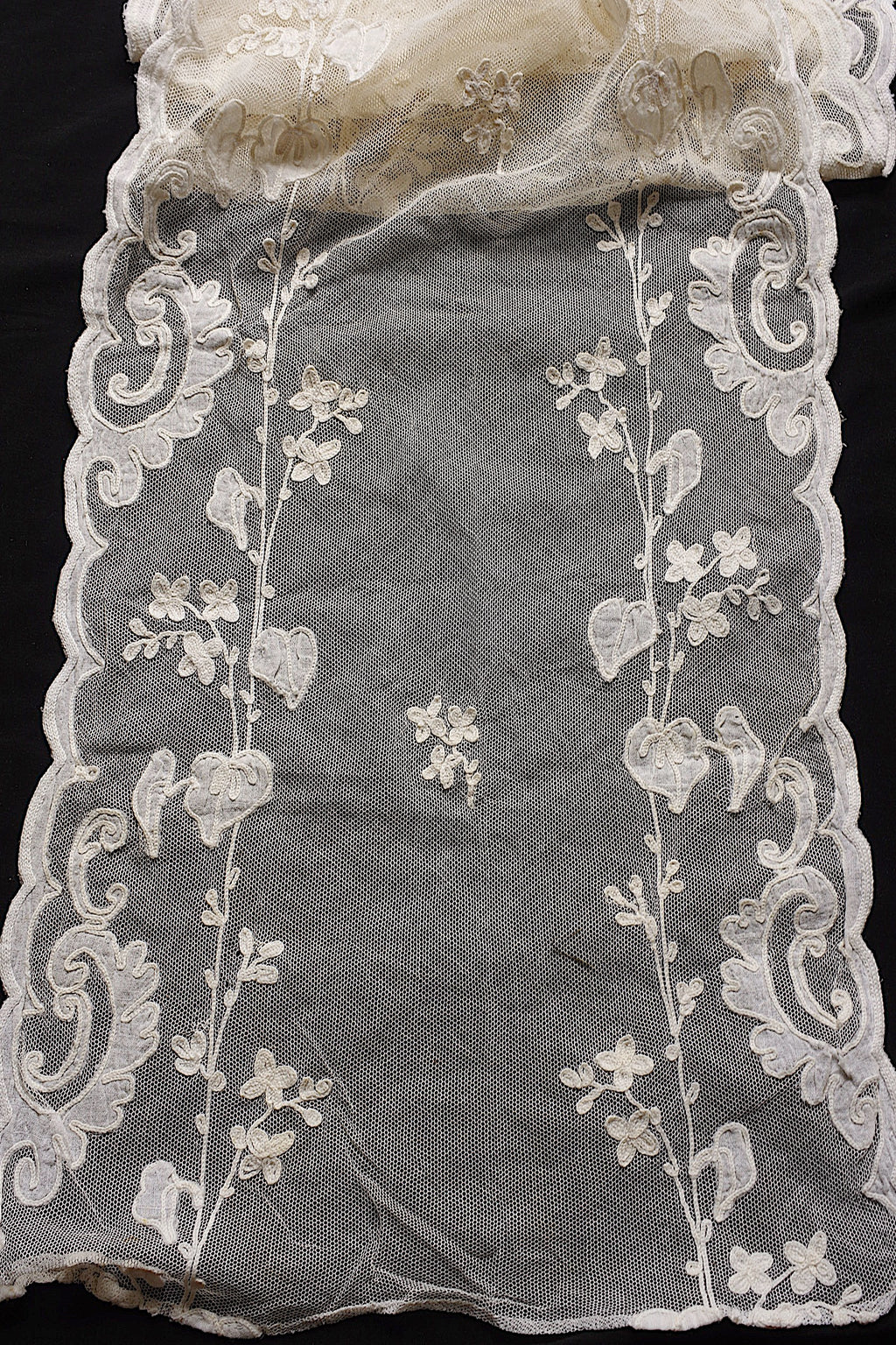 アンティークカーテン linge de maison ancienne 11