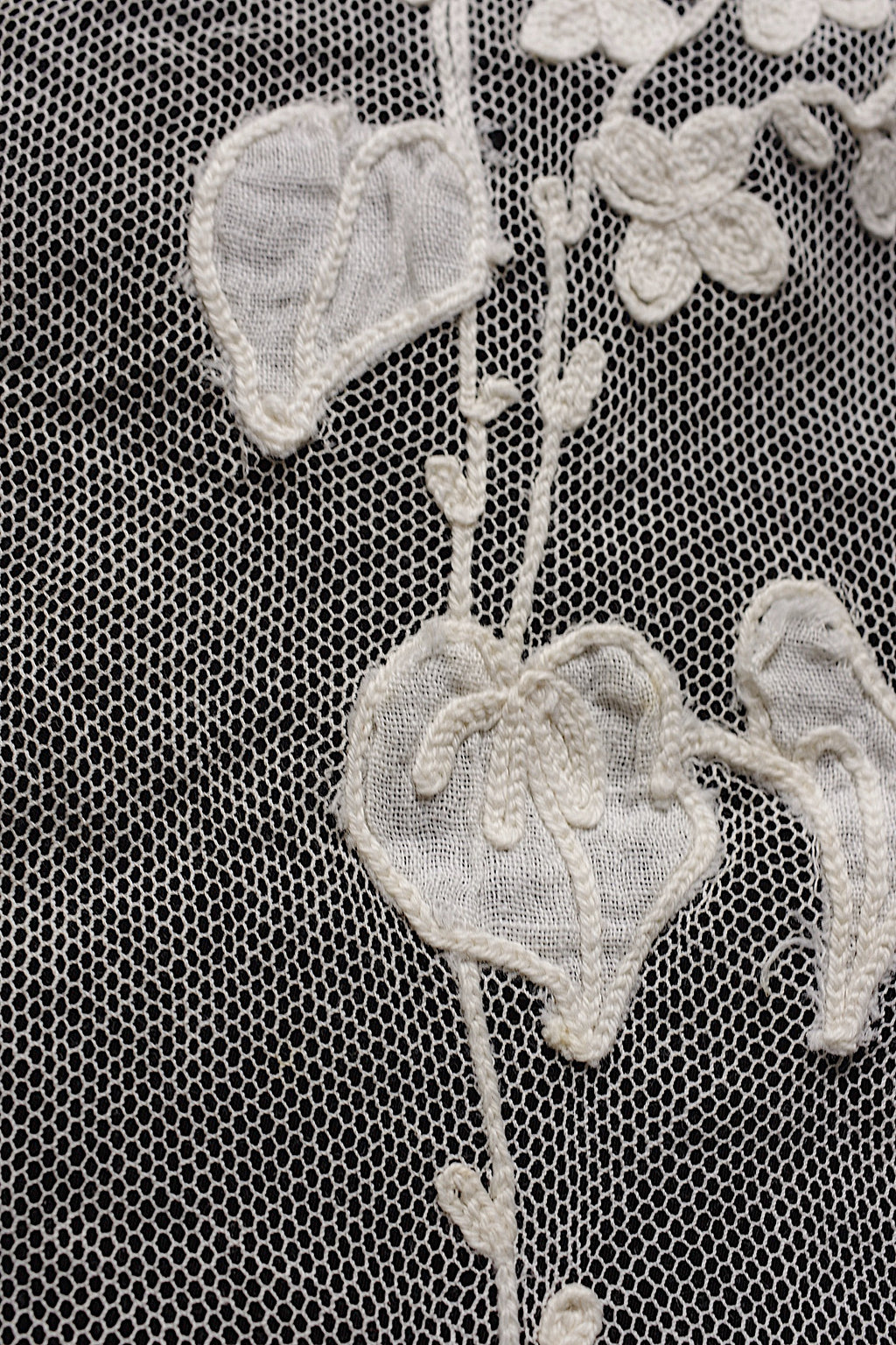 アンティークカーテン linge de maison ancienne 12