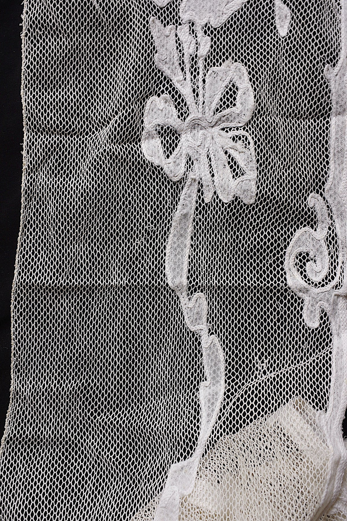 アンティークカーテン linge de maison ancienne 15
